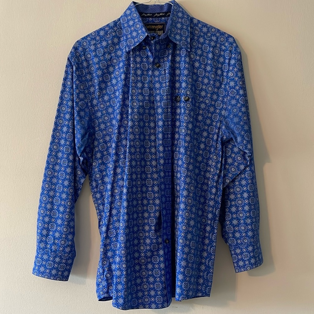 George Strait Wrangler Button Down